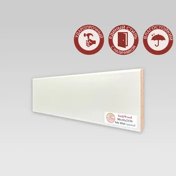 Плинтус Teckwood RAL 9010