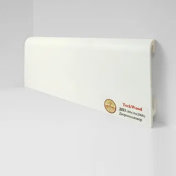 Плинтус Teckwood Белый ДП3 80х16