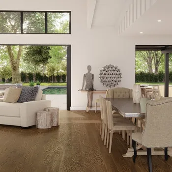 Паркетная доска ESTA Ясень Elegant Walnut Color 160/2200