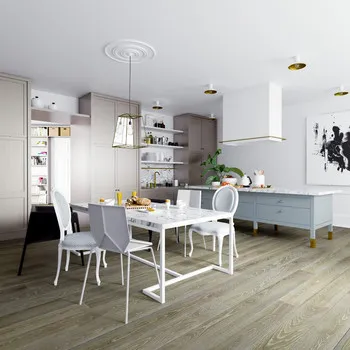 Паркетная доска ESTA Дуб Vivid Olive Grey Ivory Pores 180/2200