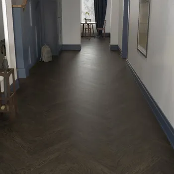 Паркетная доска ESTA Дуб HB Indigo Elite Lava Grey 120/725