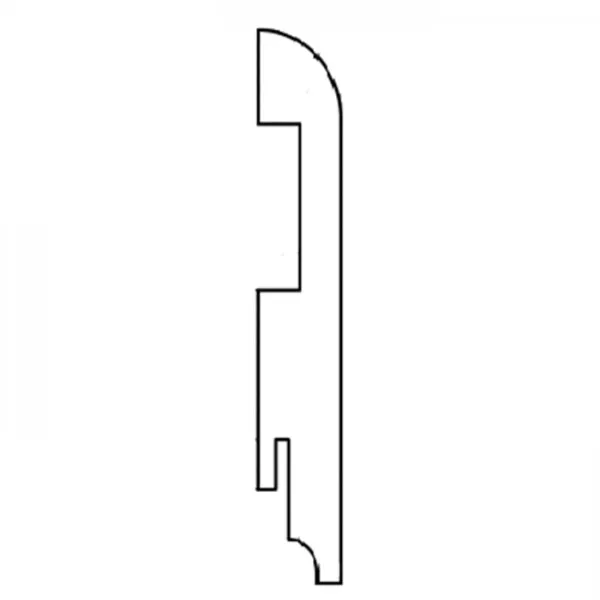 Плинтус Teckwood Дуб Пустынный (Oak Desert) 75 мм