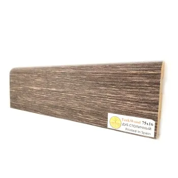 Плинтус Teckwood Дуб Столичный (Oak Capital) 75 мм