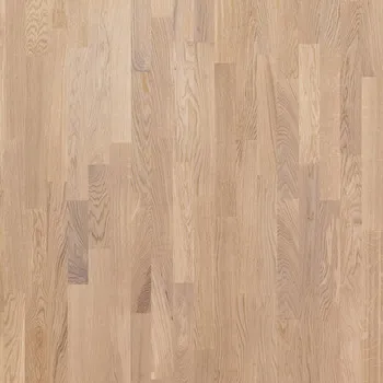 Паркетная доска DUO Дуб Living White Matt 3S